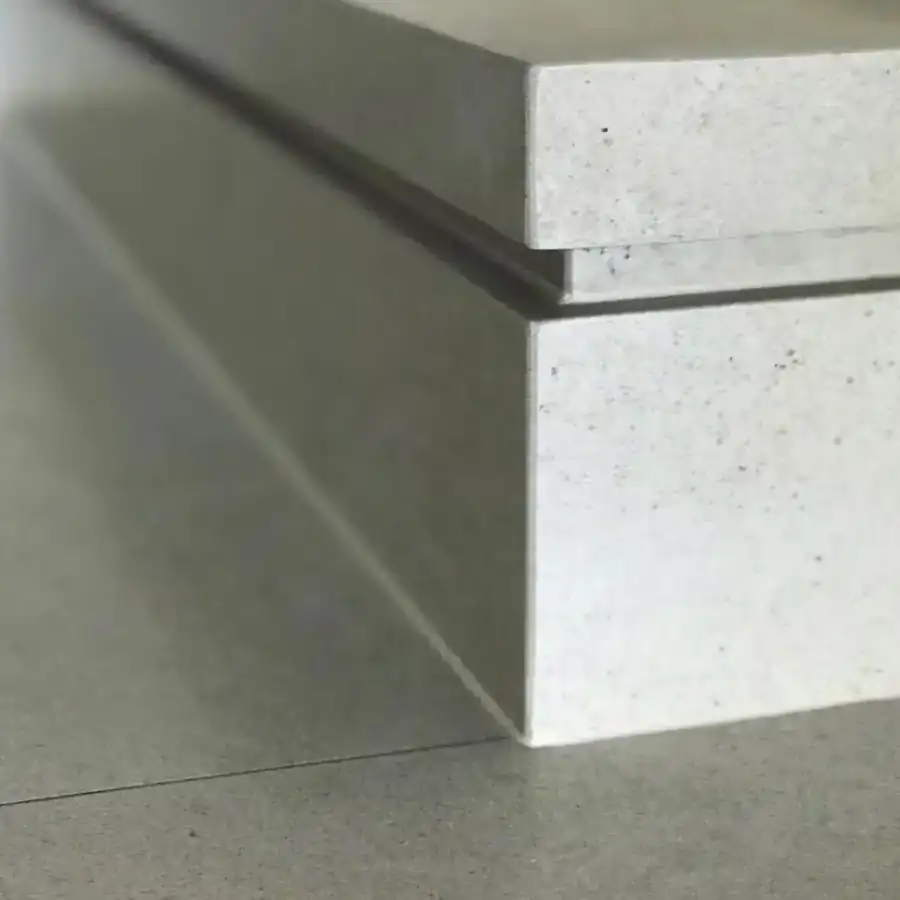 Detail of stone step and mitred edge